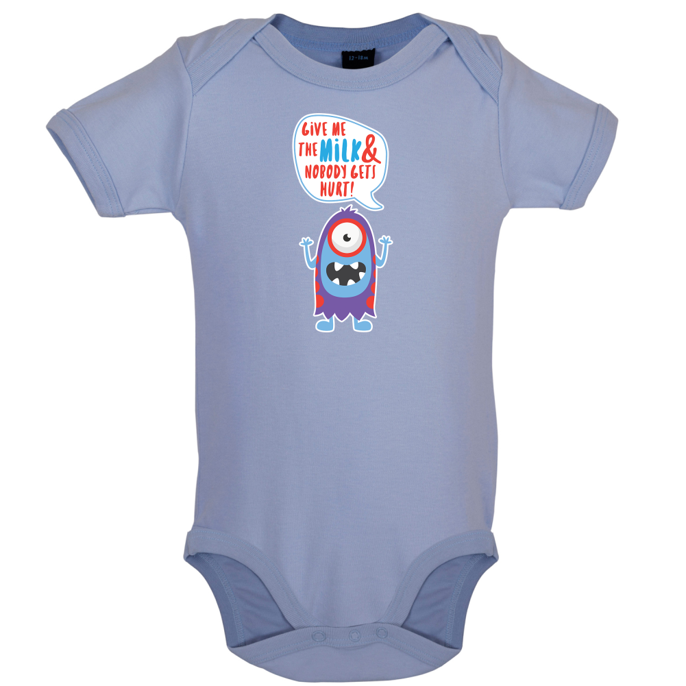 Give Me The Milk Baby T Shirt