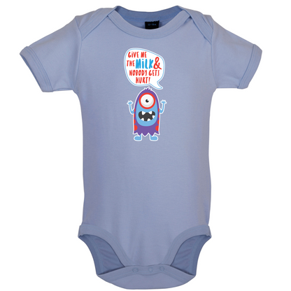 Give Me The Milk Baby T Shirt