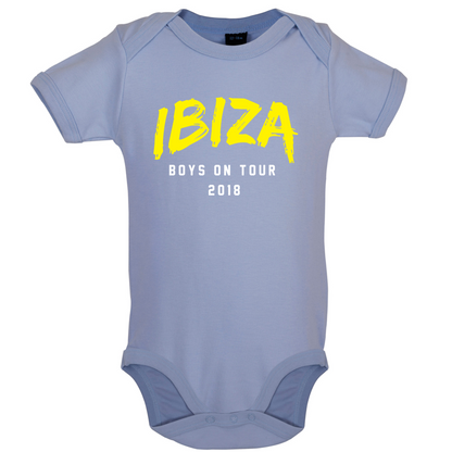 Boys On Tour Ibiza Baby T Shirt
