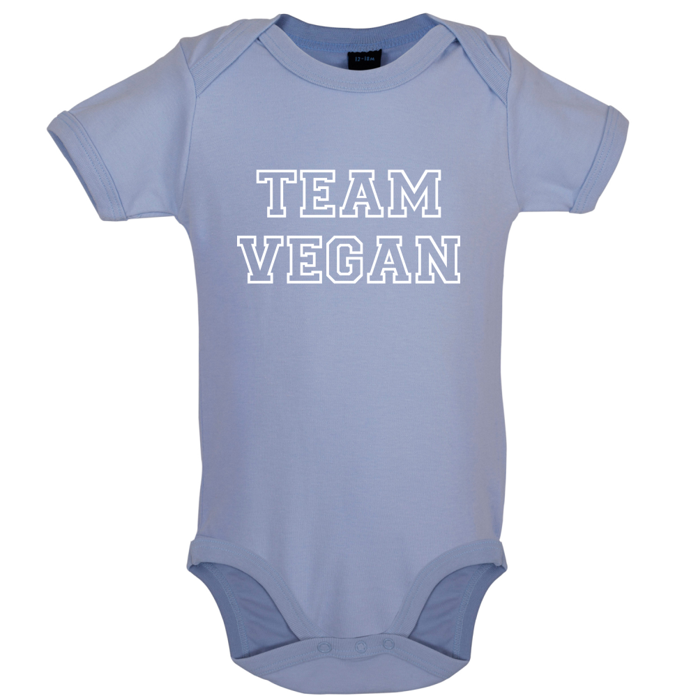 Team Vegan Baby T Shirt