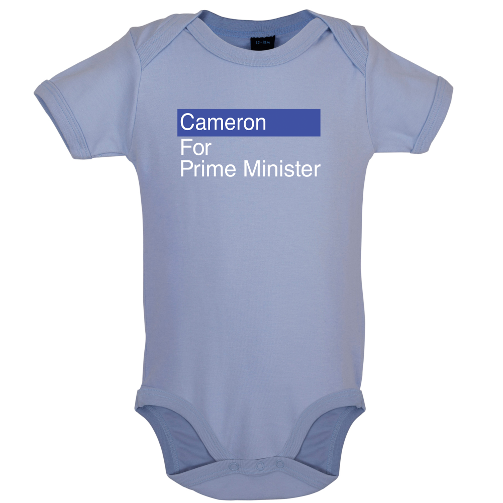 Cameron for Prime Minister Baby T Shirt