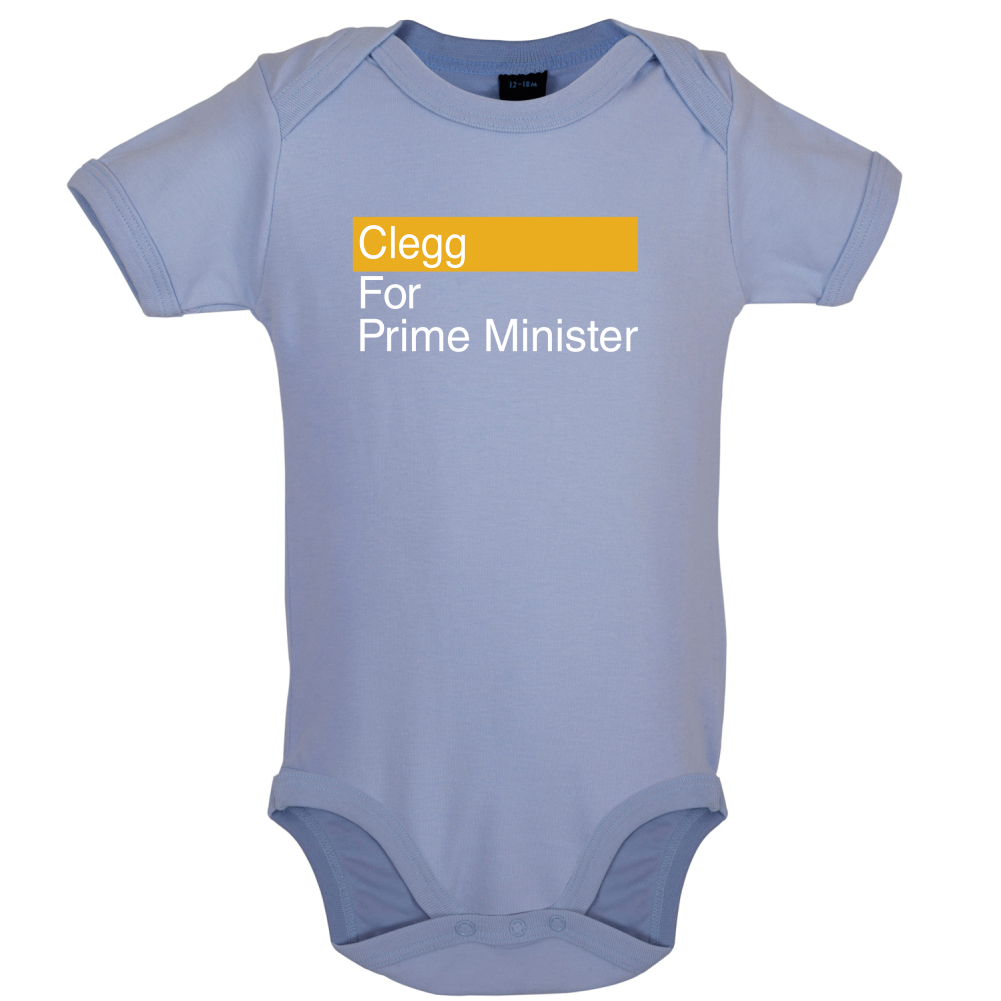 Clegg for Prime Minister Baby T Shirt