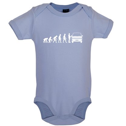 Evolution of Man T3 - T25 Campervan Baby T Shirt