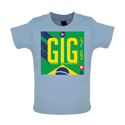 Rio Airport Baby T Shirt