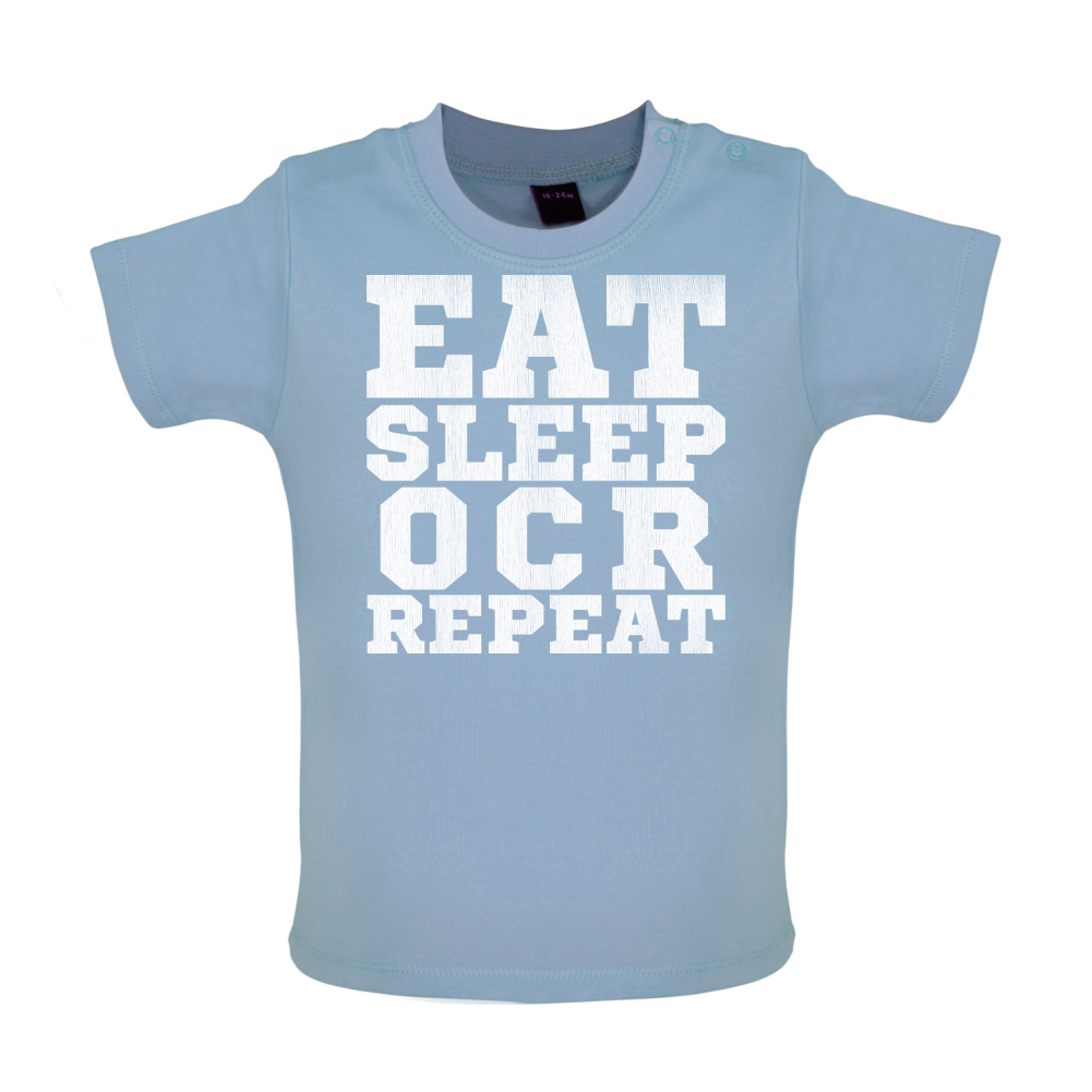 Eat Sleep OCR Repeat Baby T Shirt