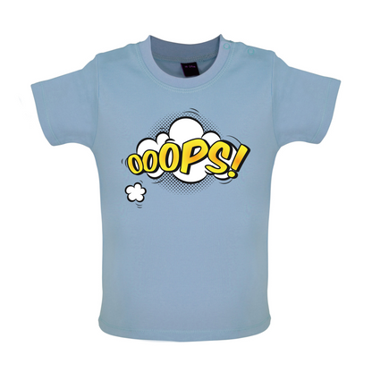 Oops! Word Art Baby T Shirt