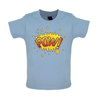 Pow! Word Art Baby T Shirt