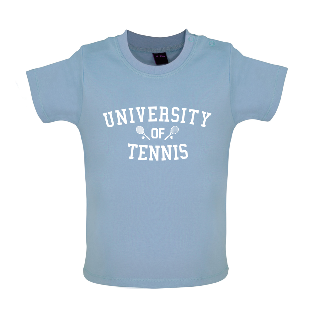 University Of Tennis Baby T Shirt
