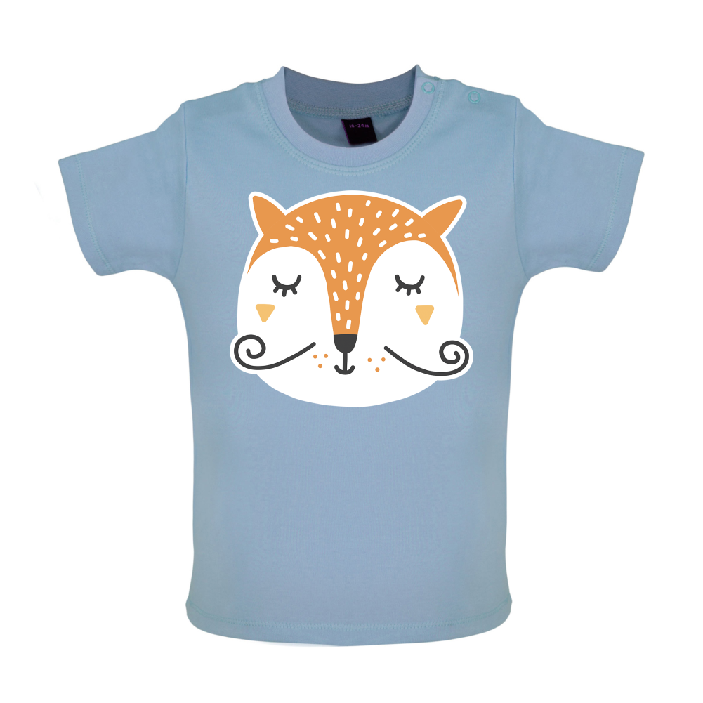 Smiley Face Mr Fox Mr T Shirt