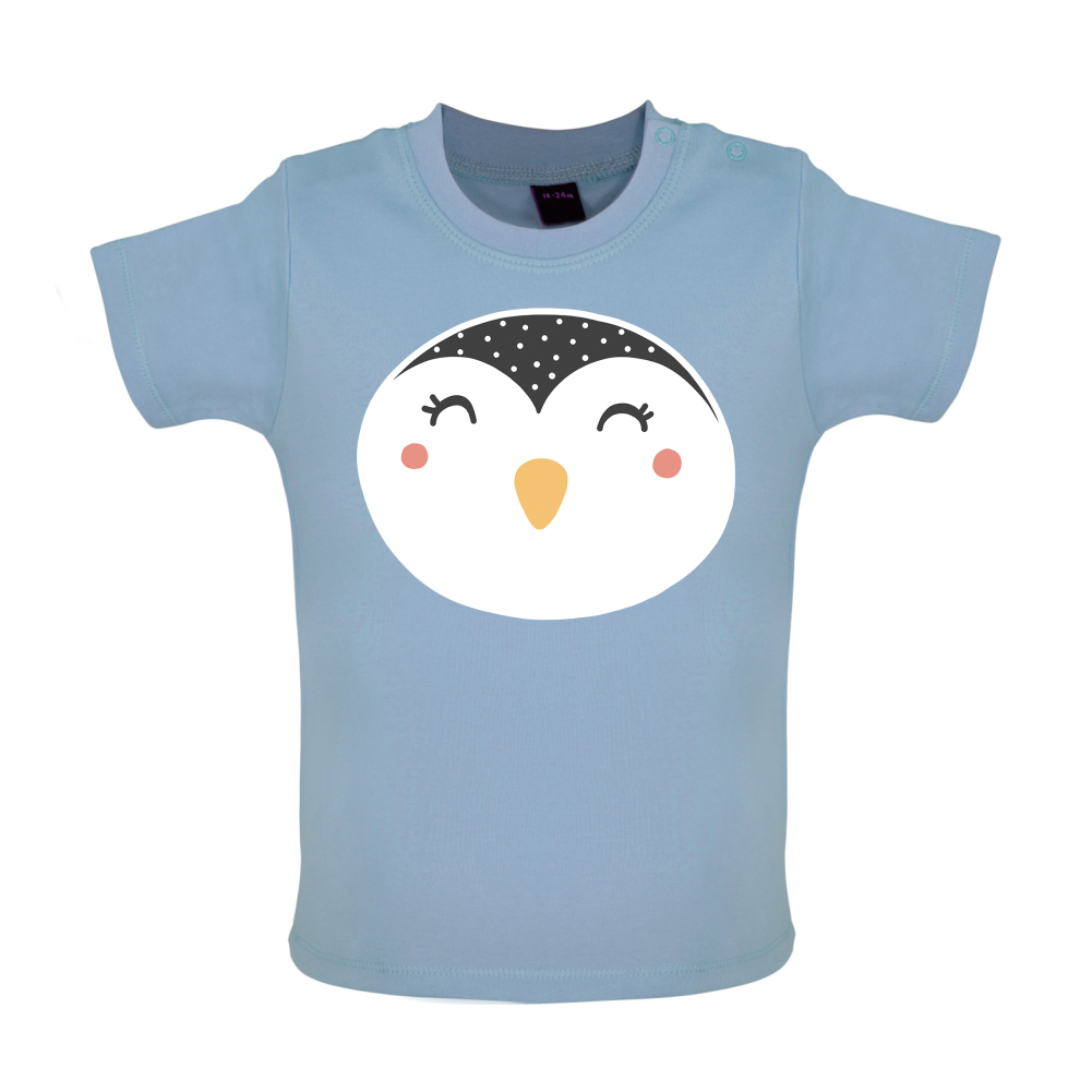 Smiley Face Penguin Mrs T Shirt
