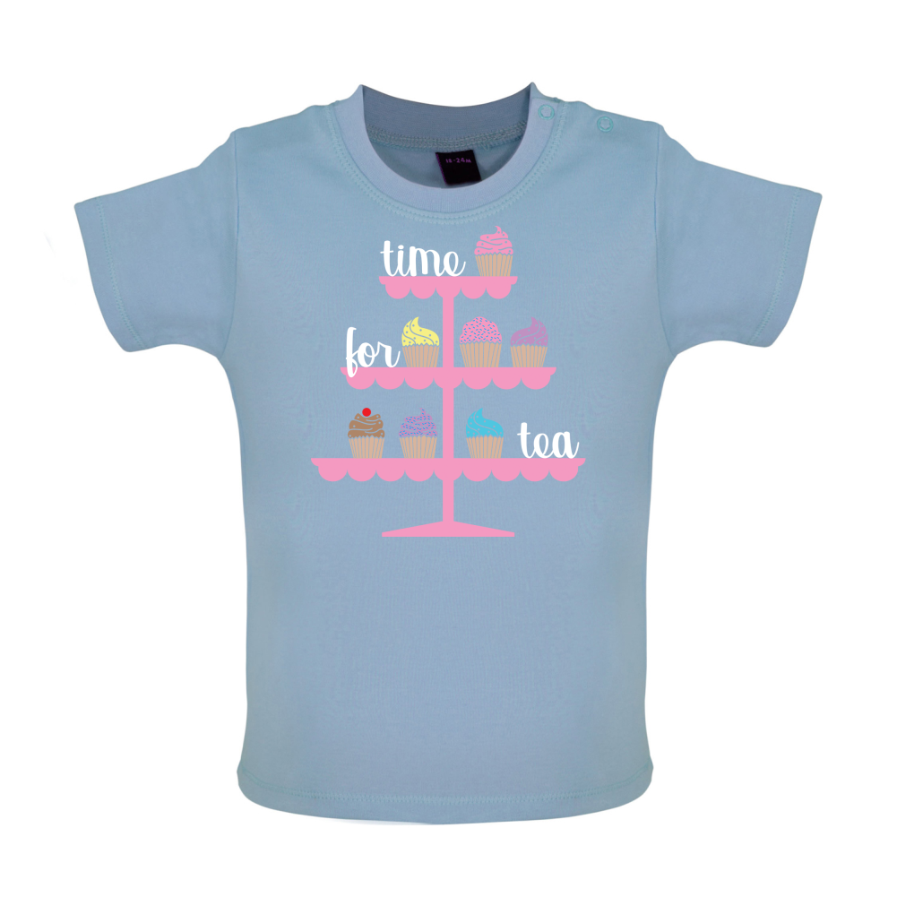 Time For Tea Baby T Shirt
