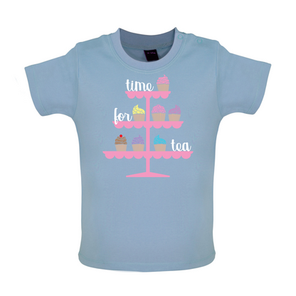 Time For Tea Baby T Shirt