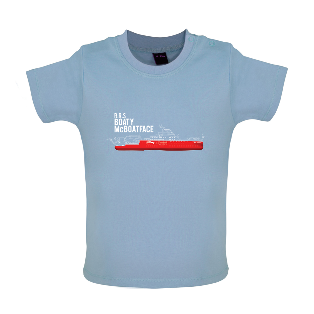 RRS Boaty McBoatface Baby T Shirt
