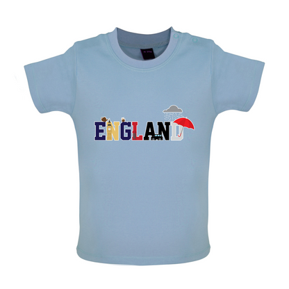 England (Icons) Baby T Shirt