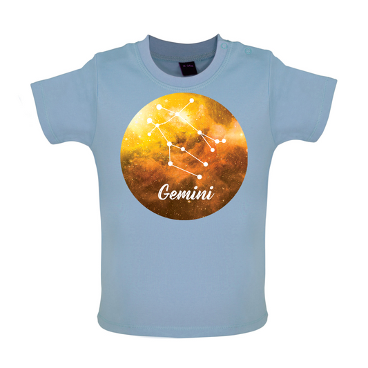 Gemini Sign Baby T Shirt
