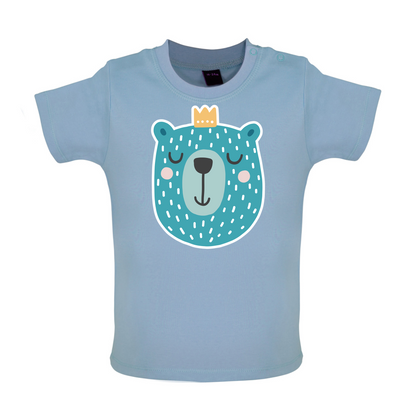 Smiley Face Bear Baby T Shirt