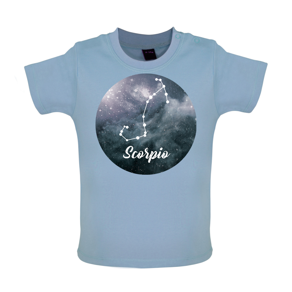 Scorpio Sign Baby T Shirt