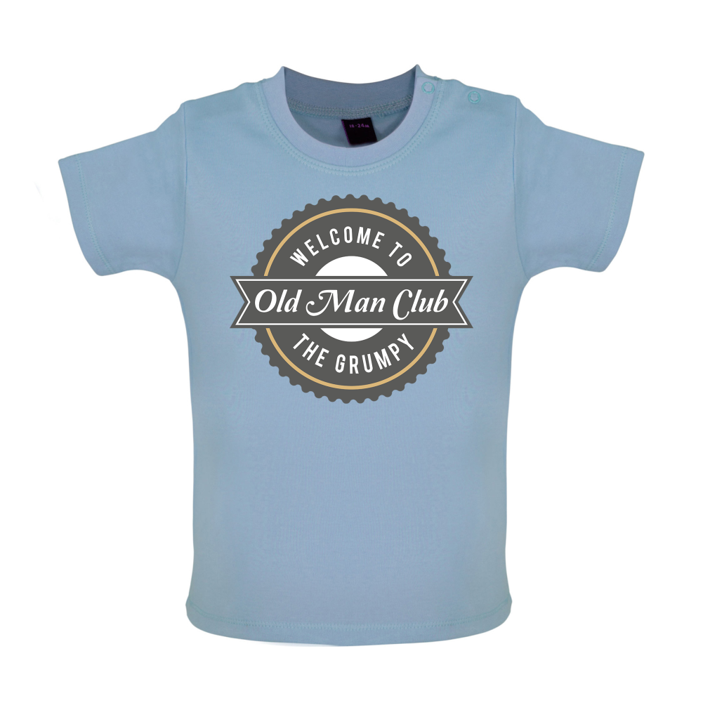 Old Man Club Baby T Shirt