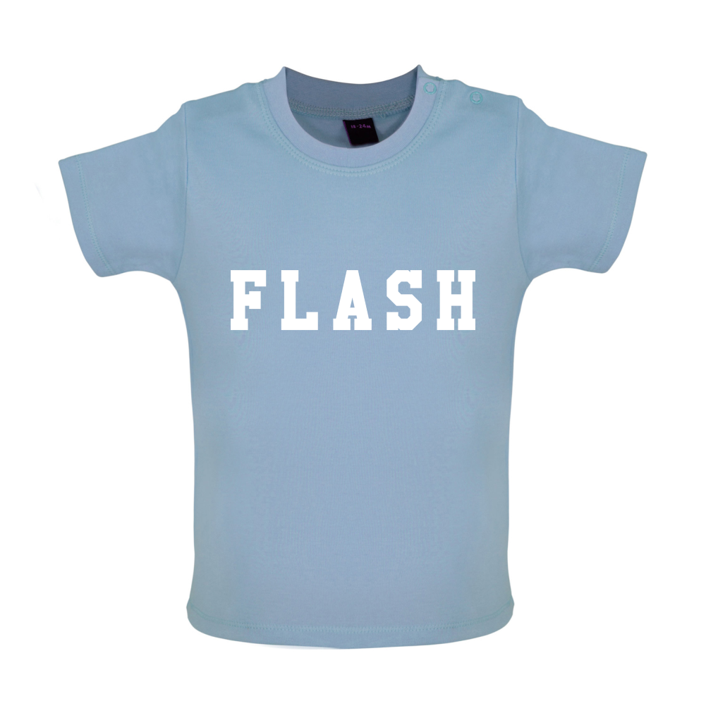 Justcie Flash College Style Baby T Shirt