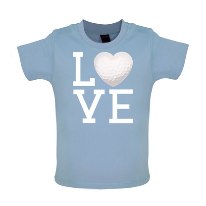 I Love Golf Baby T Shirt