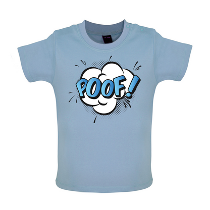 Poof! Word Art Baby T Shirt