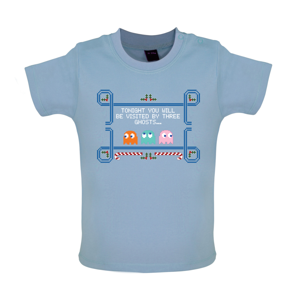 Visited By Three Ghosts Baby T Shirt