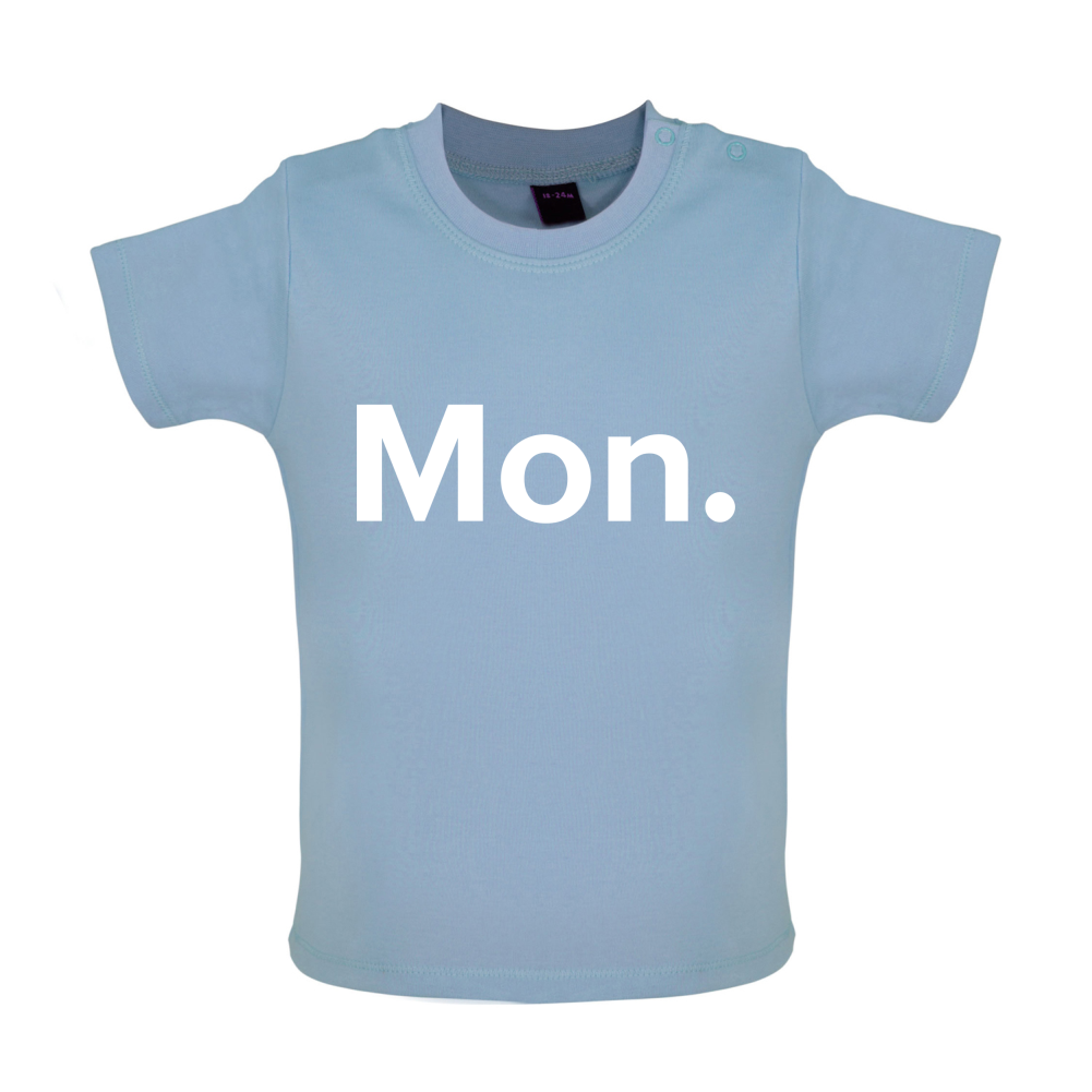 Weekday - Mon Baby T Shirt