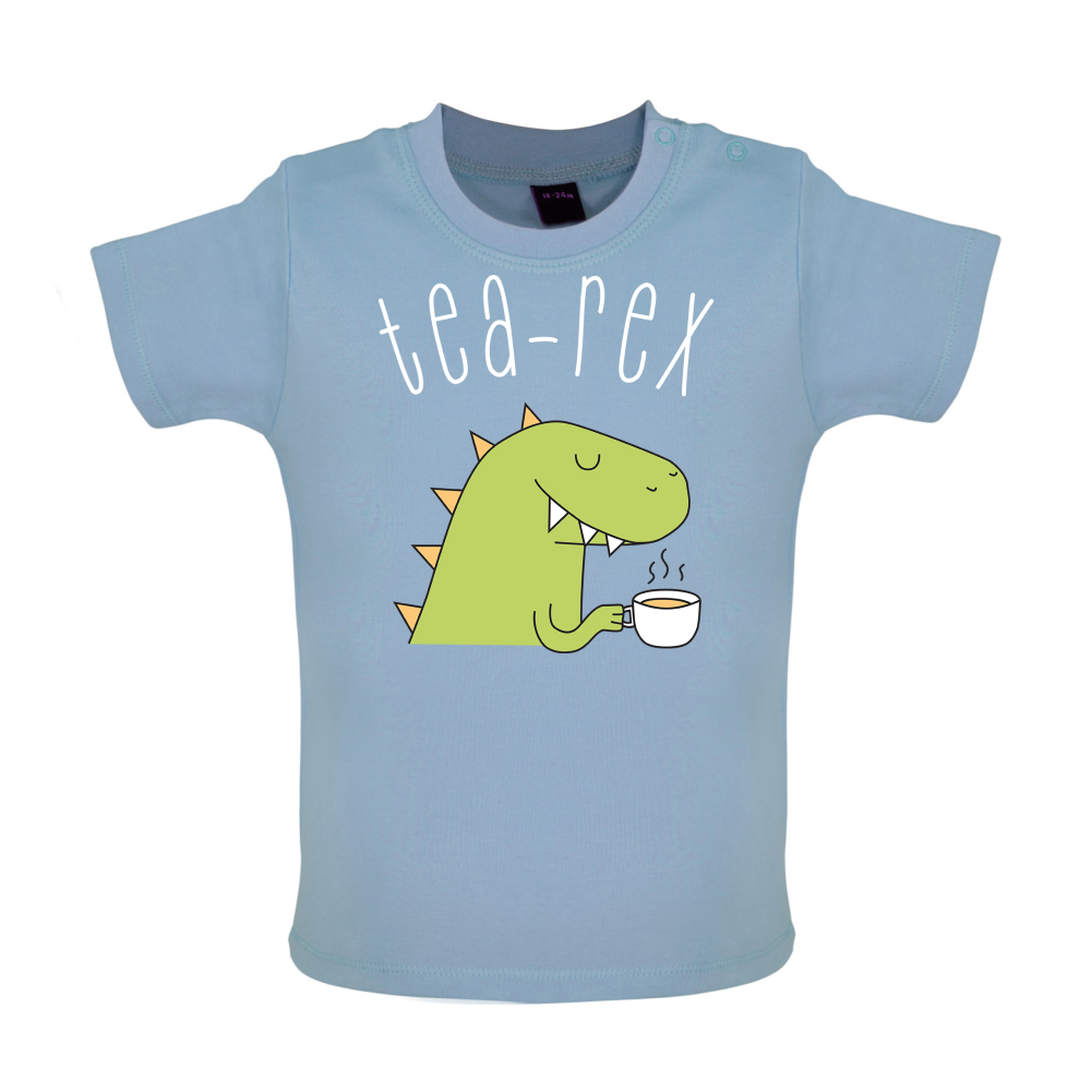 Tea-Rex Baby T Shirt