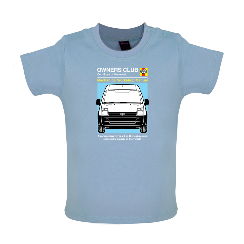 Car Owners Manual Ford Transit Baby T Shirt
