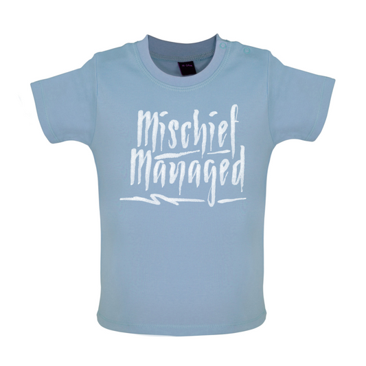 Mishchief Managed Baby T Shirt