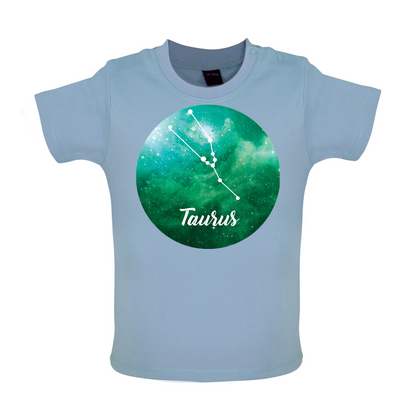 Taurus Sign Baby T Shirt