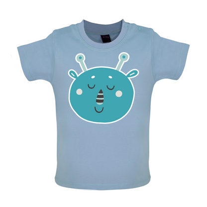 Smiley Face Martian Mrs T Shirt