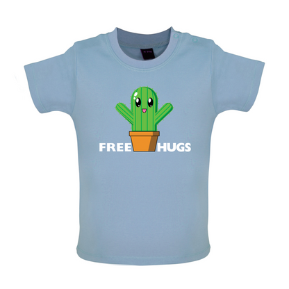 Free Cactus Hugs Baby T Shirt