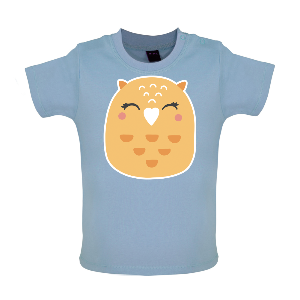 Smiley Face Mrs Owl Mrs T Shirt