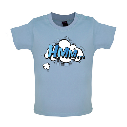 Hmm... Word Art Baby T Shirt