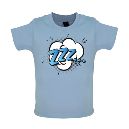 Zzz! Word Art Baby T Shirt