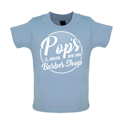 Pop's Barber Shop Baby T Shirt