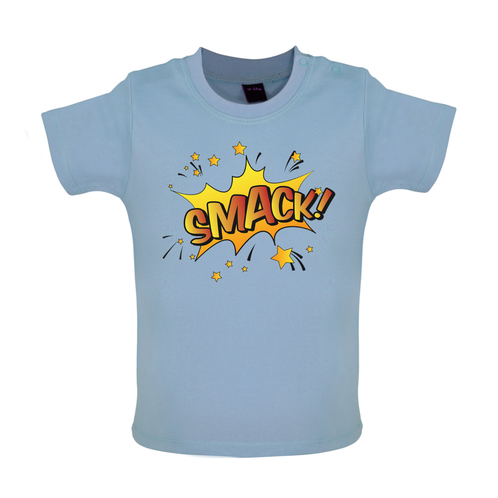 Smack! Word Art Baby T Shirt