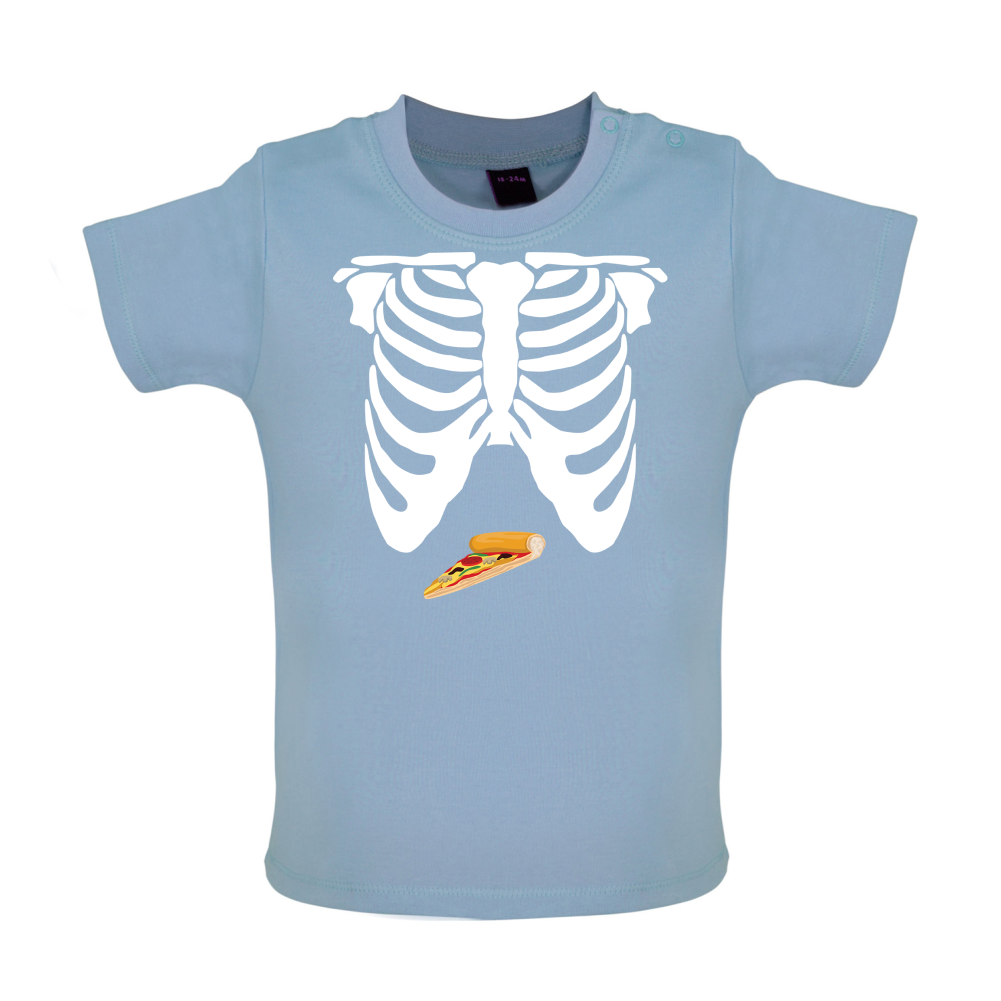 Pizza Tummy Baby T Shirt