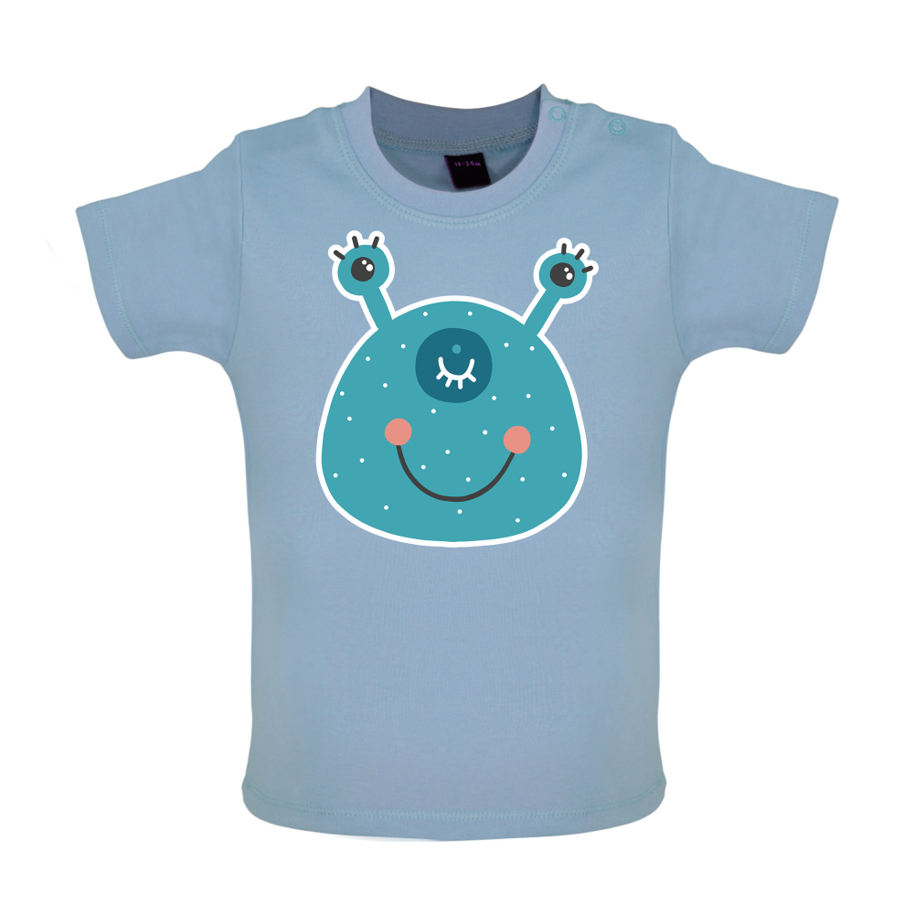 Smiley Face Alien Mrs T Shirt
