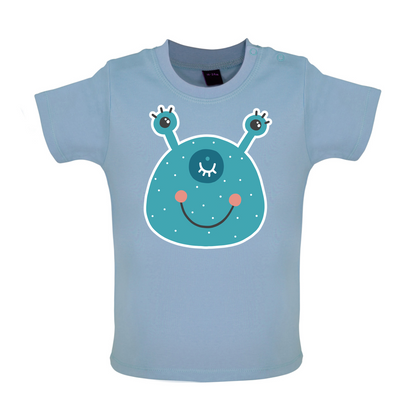 Smiley Face Alien Mrs T Shirt