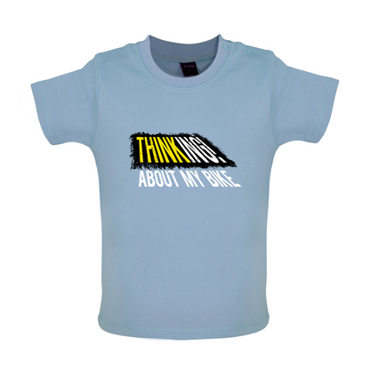 Thinking About My Bike Baby T Shirt
