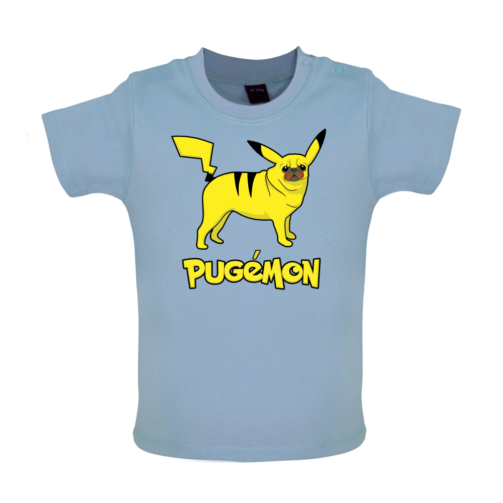 Pugemon Baby T Shirt