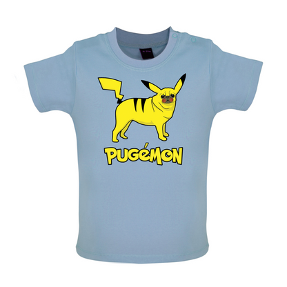 Pugemon Baby T Shirt