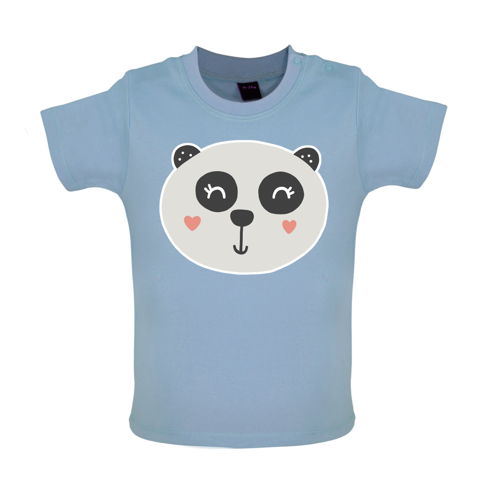 Smiley Face Panda T Shirt
