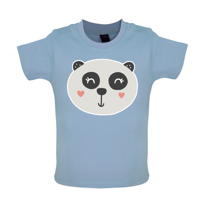 Smiley Face Panda T Shirt