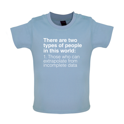 Two Types Of People Baby T Shirt