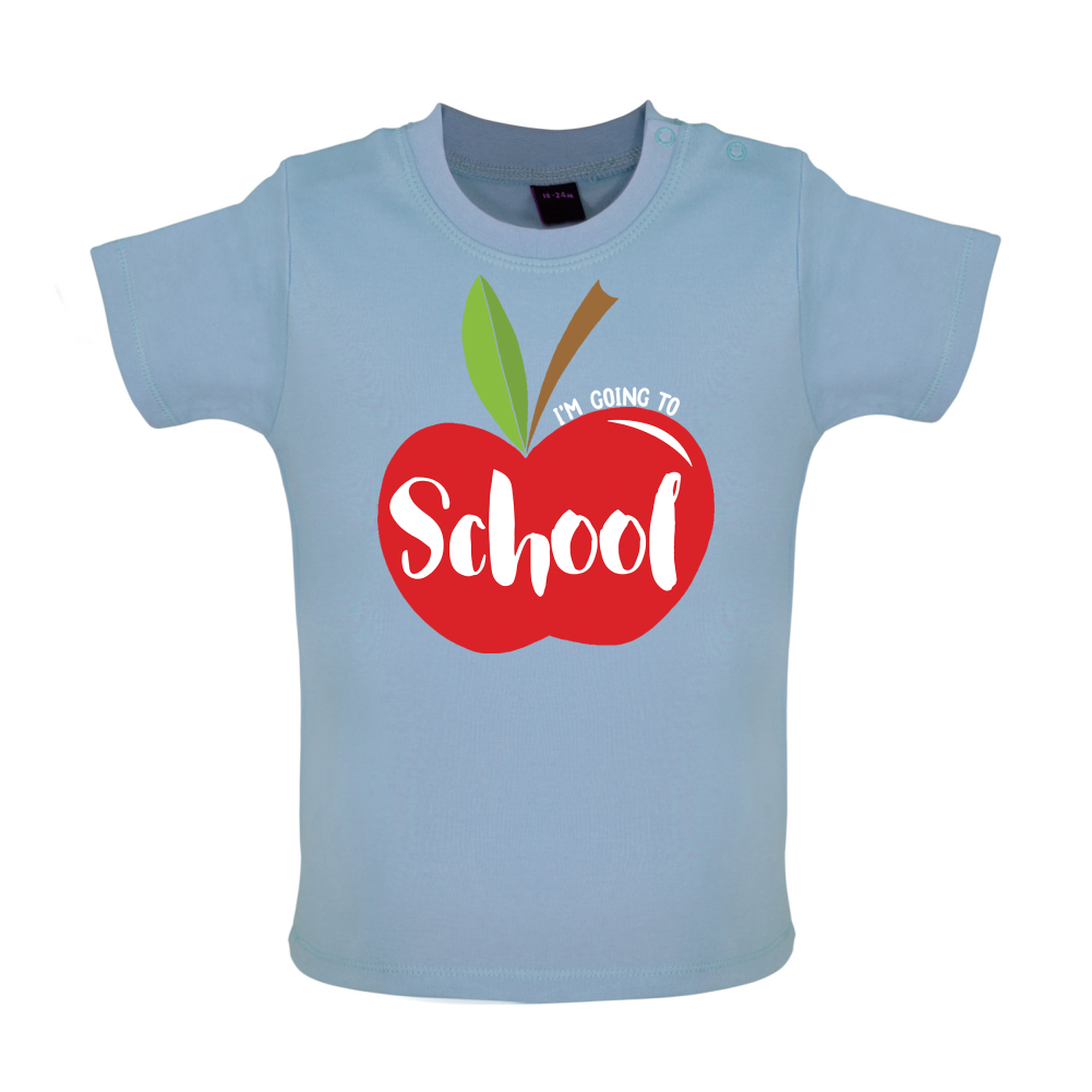 I'm Going To School Baby T Shirt