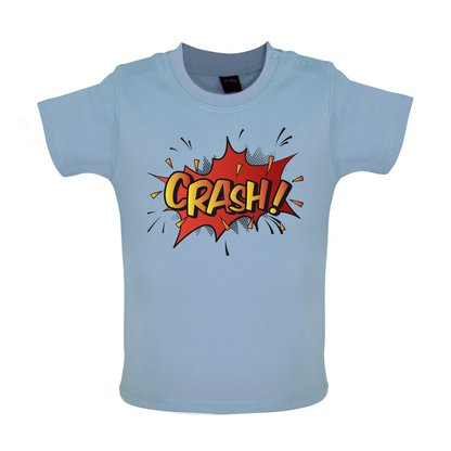 CRASH! Word Art Baby T Shirt