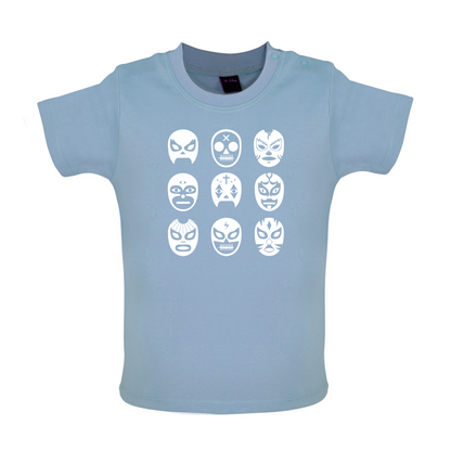 Lucha Masks  Baby T Shirt